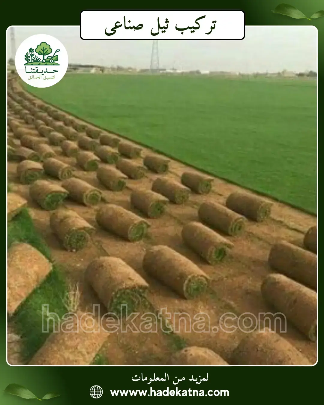 تركيب ثيل صناعي في العدان